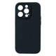 Чохол Premium Baseus Liquid Silica Gel +Glass 0.22mm для iPhone 14 Pro Max ARYT001501 Black - изображение 1