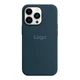 Чохол Silicone Case with MagSafe для iPhone 13 Pro Max Abbys Blue - изображение 1