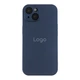 Протиударний Чохол AG-Glass Matte Camera Lens with Magsafe для iPhone 15 Navy Blue - зображення 1