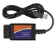 Автосканер диагностики автомобилей OBD2 ELM327 елм 327 USB 1.5v OBDII обд2 сканер адаптер юсб - изображение 1