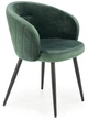 Krzesło do kuchni i salonu Halmar Krzesło K430 Ciemnozielone (V-CH-K/430-KR-C.ZIELONY) (5905248103368) - obraz 1