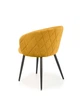Krzesło do kuchni i salonu Halmar Krzesło K430 Musztardowe (V-CH-K/430-KR-MUSZTARDOWY) (5905248103382) - obraz 5