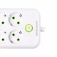 Мережевий фільтр подовжувач 8 розеток 4.7 м 3 USB 1 Type-C 2500 Вт чорний F20U - зображення 4