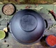 Казан 12л чавунний 40см узбецький WOK з кришкою сковородою чавунна вага 12кг - зображення 4