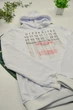 Чоловіче демісезонне худі Maison Margiela з принтом S біле (MM13) - зображення 2