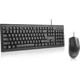Комплект (клавіатура, миша) REAL-EL Kit 511 Black (EL123100052) 324149 - зображення 3
