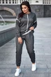 Жіночий костюм plus size з тринитки (кофта+штани) Seventeen L Чорний (2000000153926) - изображение 3