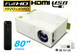 Проектор LED Projector 80 дюймов full hd 1920*1080 - зображення 3