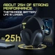 Навушники ONIKUMA B2 Bluetooth 5.3, бездротові + провідні, ігрова гарнітура з мікрофоном - зображення 9