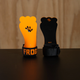 Гимнастические безмагнезионные накладки Frog ELITE GRIPS 4.0 HD, размер L, оранжевый цвет - изображение 2