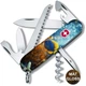 Швейцарский складной нож 91мм Victorinox CAMPER DESIGN Желто-голубая рыбка 1.3613.7.R2020pk - изображение 2