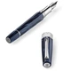 Ручка перьевая Montegrappa EXTRA OTTO Dark Blue ST FP18 F ISE8T2CD - изображение 4