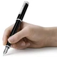 Ручка перьевая Montegrappa ZERO Black PT FP F ISZEI2IP - изображение 4