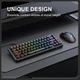 Ігрова бездротова механічна клавіатура Onikuma G-67X з RGB підсвіткою, 3 режими підключення, акумуляторна, геймерська, для ПК - зображення 6