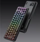 Ігрова бездротова механічна клавіатура Onikuma G-67X з RGB підсвіткою, 3 режими підключення, акумуляторна, геймерська, для ПК - зображення 7