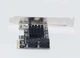 Плата расширения PCI-E v2.0 X1 на 4хSATAIII Marvell 88SE9215 с радиатором для SSD, HDD - изображение 5