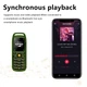 Мини телефон-гарнитура SERVO B25, 2 SIM-карты, 2G, Bluetooth, TF, 380mAh, Black - изображение 15