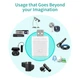 Розумний адаптер (перемикач) USB Wi-Fi (12V/2.5A Max) Tuya SmartLife WHITE - зображення 8