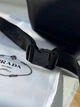 Сумка на пояс Prada бананка черная Прада (001) - изображение 9