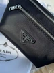 Сумка на пояс Prada бананка черная Прада (001) - изображение 4