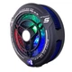 Магнитный RGB-кулер FS12, 90mm, 45W PD (15V/3A Max) с дисплеем (3 режима) Type-C, BLACK - изображение 3