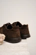 Жіночі кеди PARADIZE SHOES темно-коричневого кольору з натуральної замші 36 розмір (устілка 24 см) - зображення 6