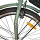 Велосипед SPARK CITY VISTA (колеса - 26", сталева рама - 17") з оливковим кошиком - зображення 4