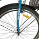 Велосипед SPARK CITY LIRA (колеса - 28", сталева рама - 18") з кошиком світло-синій - зображення 4
