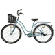 Велосипед SPARK CITY AURA (колеса - 28", стальная рама - 18") с корзиной голубой - изображение 3