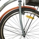 Велосипед SPARK CITY AURA (колеса - 28", сталева рама - 18") з кошиком сірий - зображення 4