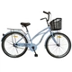Велосипед SPARK CITY VISTA (колеса - 26", стальная рама - 17") с корзиной голубой - изображение 1