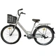 Велосипед SPARK CITY LIRA (колеса - 26", стальная рама - 17") с корзиной серый - изображение 3