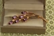 Брошь Xuping Jewelry Ветвь вечернего сияния с розовыми камнями 6,7 см золотистая - изображение 2