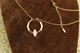 Набор Xuping Jewelry Оксагон блеска 40 см добор 5 см золотистый - изображение 2