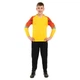 Форма футбольного вратаря детская форма вратарская SP-Sport 1003 рост 140-150см Yellow-Black - изображение 1