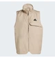 Унісекс жилетка City Escape Utility Vest Beige IS9282 водовідштовхуюча безрукавка на замок бежевого кольору Розмір S - изображение 1