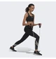 Спортивний жіночий топ Powerreact Training Medium-Support Techfit Bra для фітнесу та занять спортом чорного кольору Розімір XS - зображення 9