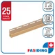 Планка сайдинга ПВХ FaSiding J-trim Арахис 3.66 м - изображение 1