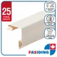 Планка сайдинга ПВХ FaSiding наружный угол Standard/BlockHouse Лен 3.05 м - изображение 1
