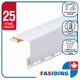 Планка сайдинга ПВХ FaSiding наружный угол Standard/BlockHouse Хлопок 3.05 м - изображение 1