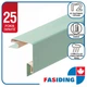 Планка сайдинга ПВХ FaSiding наружный угол Standard/BlockHouse Папоротник 3.05 м - изображение 1