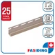 Планка сайдинга ПВХ FaSiding J-trim Грецкий орех 3.66 м - изображение 1