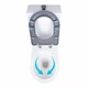 Унитаз напольный Qtap Freedom инклюзивный Rimless безободочный с сиденьем Soft-close WHITE QT22226098W - изображение 7