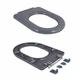 Унитаз напольный Qtap Freedom инклюзивный Rimless безободочный с сиденьем Soft-close WHITE QT22226098W - изображение 9