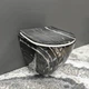 Підвісний унітаз VBI VULCANO BLACK ONYX - зображення 1