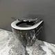 Підвісний унітаз VBI VULCANO BLACK ONYX - зображення 5