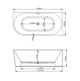Ванна NORDEN RIGHT 170 x 80 угловая - изображение 3