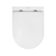 Унітаз підвісний безобідковий Kroner Harz WHI493736 RIMLESS з сидінням Slim Duroplast / Soft-close / Quick - изображение 9