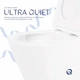 Унітаз підвісний Qtap Swan безобідковий з сідінням Soft-close QT16335180W - зображення 5