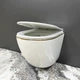 Подвесной унитаз VBI VULCANO WHITE GOLD EDGE - изображение 1